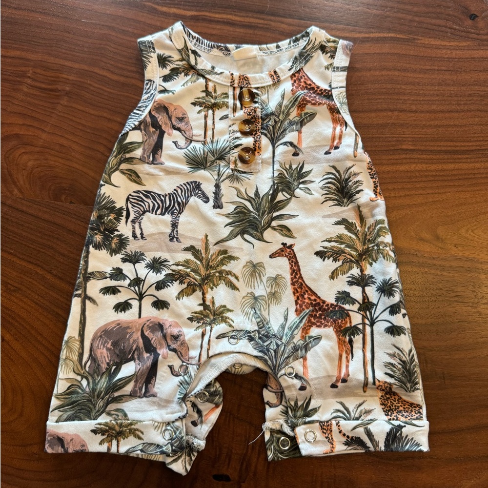 Safari Romper - Sleeveless